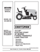 944.608180 Manual for Craftsman 19.5 HP Electric Start 42" Lawn Tractor