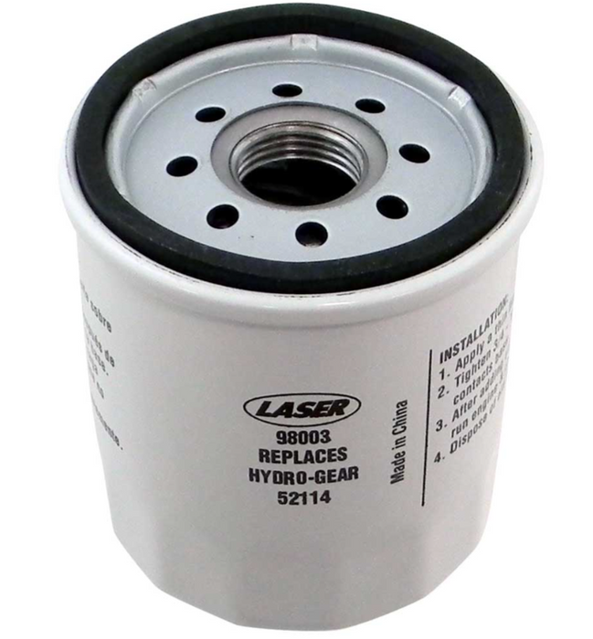 98003 Laser Hydraulic Filter Replaces Hydro Gear 52114 Toro 109-3321