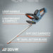 HTX2-M-0 Senix 20 Volt Max 18-Inch Cordless Hedge Trimmer - Tool Only