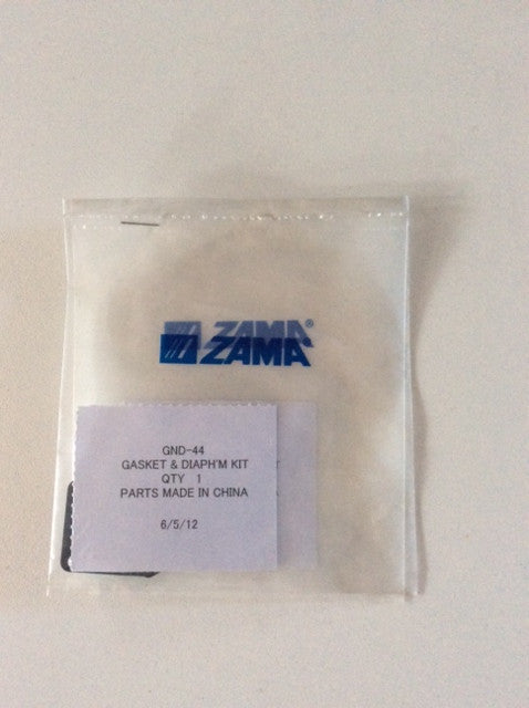 GND-44 Zama GASKET & DIAPHRAGM KIT